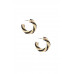 Twisted Open Round Earring - CC-54273