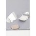 Shiny Curved Peel Earrings - Designer Style - CC-WH2001571