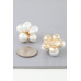 Pearl Flower Bundle Stud Earrings - Designer Style - CC-WH2000889