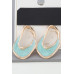 Multi Abstract Marble Ripple Earrings - Designer Style - CC-WH2001157