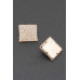 Crystal-studded Earring - CC-WH2001366