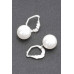 Faux Pearl Alloy Earring - CC-WH2001518