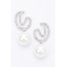 Faux Pearl Alloy Earring - CC-WH2001519