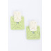 Paper Earring - Designer Style - CC-WH2002042