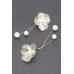 Faux Pearl Gold Plated Alloy Earring - CC-WH2001359