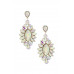 Marquise Crystal-studded Dangle Earring - CC-56169