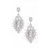 Marquise Crystal-studded Dangle Earring - CC-56169