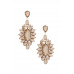 Marquise Crystal-studded Dangle Earring - CC-56169