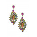 Marquise Crystal-studded Dangle Earring - CC-56169