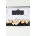 Multi Shiny Contemporary Hoop Earrings Set - CC-WH2000909