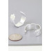Diamond Quilt Cut Hoop Earrings - Designer Style - CC-WH2000919