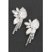 Crystal-studded Earring - CC-WH2001215