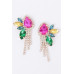 Crystal-studded Earring - CC-WH2001215