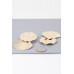 Shiny Shell Disc Earrings - Designer Style - CC-WH2001331