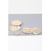 Shiny Shell Disc Earrings - Designer Style - CC-WH2001331