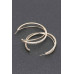 Crystal-studded Hoop Earring - CC-WH2001517
