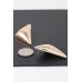Contemporary Triangular Stud Earrings - CC-WH2000860