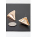 Contemporary Triangular Stud Earrings - CC-WH2000860