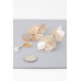 Delicate Flower Crystal Drop Earrings - Designer Style - CC-WH2000924