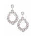 Chunky Teardrop Dangle Earring - Designer Style - CC-56171
