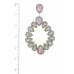 Chunky Teardrop Dangle Earring - Designer Style - CC-56171
