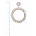 Crystal-studded Dangle Earring - CC-56237
