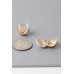 Vintage Marble Swirl Clasp Earrings - Designer Style - CC-WH2000929