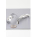 Abstract Shiny Twisted Plate Earrings - Designer Style - CC-WH2001252