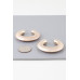 Matte Contemporary Hoop Earrings - CC-WH2001539