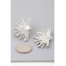 Diamond Crystal-studded Flare Earrings - CC-WH2001574