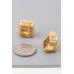 Contemporary Cube Stud Earrings - CC-WH2000883
