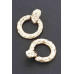 Hammered Alloy Earring - CC-WH2001015