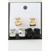 Multi Shiny Wide Hoop Earrings Set - Designer Style - CC-WH2001162