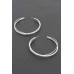 Crystal-studded Hoop Earring - CC-WH2001216