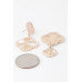 Pearled Clover Drop Earrings - Designer Style - CC-WH2001242