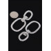 Crystal-studded Daggle Earring - CC-WH2001310