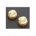 Alloy Gold Dip Earring - CC-WH2002038
