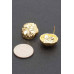 Alloy Gold Dip Earring - CC-WH2002038