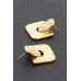 Alloy Gold Dip Earring - CC-WH2002041