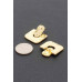 Alloy Gold Dip Earring - CC-WH2002041