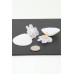 Flower Shell Drop Earrings - Designer Style - CC-WH2000913