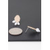 Triple Pearled Drop Earrings - Designer Style - CC-WH2001273