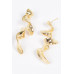 Alloy Gold Plated Earring - CC-WH2001110