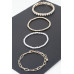 Triple Crystal-studded Beaded Bracelet - CC-WH2001379