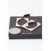 Portrait Frame Cut Earrings - Designer Style - CC-WH2001487
