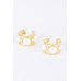 Faux Pearl Alloy Mini Hoop Earring - CC-WH2001011