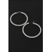 Bejeweled Hoop Earrings - Designer Style - CC-WH2001456