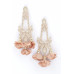 Flower Crystal-studded Earring - CC-WH2001114