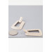 Triple Crystal-studded Frame Earrings - CC-WH2001576