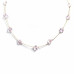Clover Station Necklace - Designer Style - CC-58433